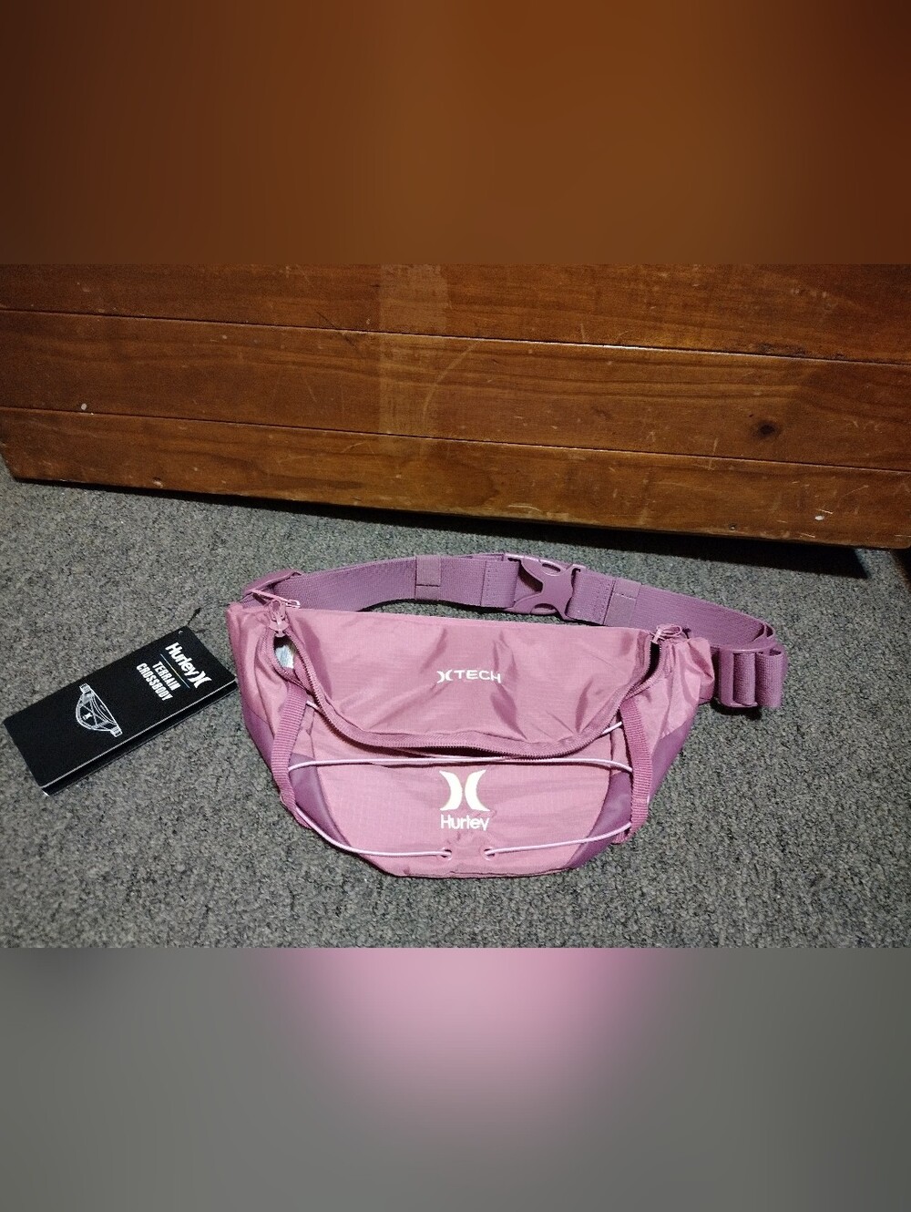 Hurley XTECH Women's XL Dusty Rose Waist Pack